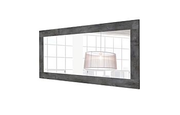 Specchiera rettangolare L.170 in finitura Ossido