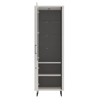 vetrina stile industry bianca
