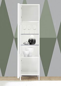 Vetrina 1 anta, stile moderno