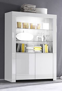 Vetrina moderna 2 colonne, di design, Alba
