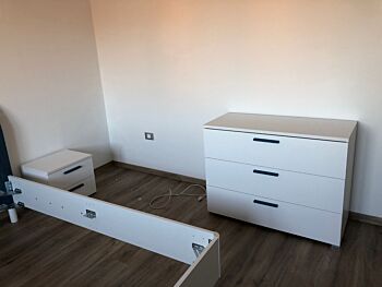 ACQUISTA ANCHE TU Comodino Like con maniglie in legno Blu 
