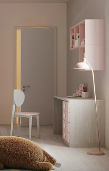 Scrivania Cenere Wood con cassetti Rosa, L.150 H.74 Zenzero Shop