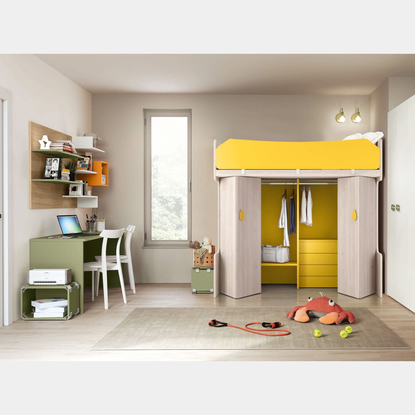 Armadio Scorrevole Letto Soppalco Con Armadio Vendita Mobili