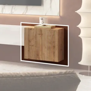 Cubo sospeso 55x50, Cadiz cannettato, 1 anta