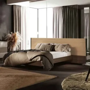 letto matrimoniale legno