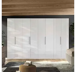 Armadio 8 ante, 364x240h cm, Bronzo, collezione Mondo
