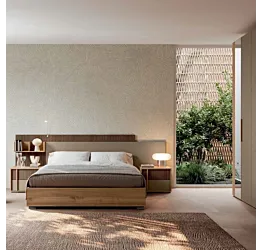 Camera matrimoniale Oro e Cannettato, con armadio battente