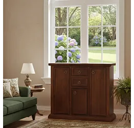 credenza in noce classica