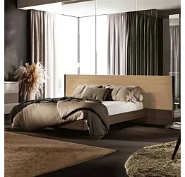 letto matrimoniale legno