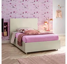 Letto piazza e mezza Plane contenitore, Moretti Compact, Bianco luce