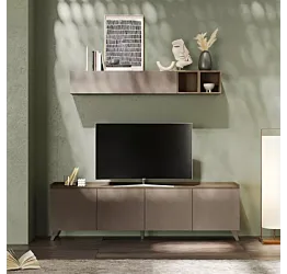 porta tv bronzo