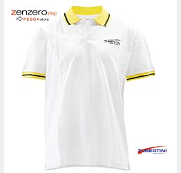 polo da pesca Tubertini bianca