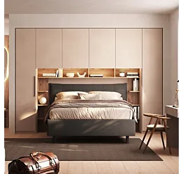 Armadio a ponte 6 ante, Cashmere, L.334