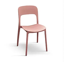 sedia rosa per salotto