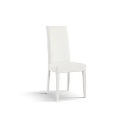 sedia ecopelle bianca
