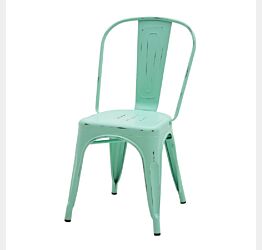 sedia verde acqua