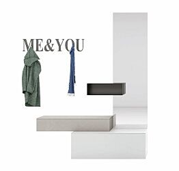 Mobile da ingresso con appendiabiti Me&You