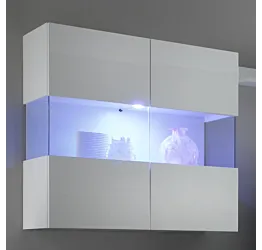 vetrina bianca 2 ante