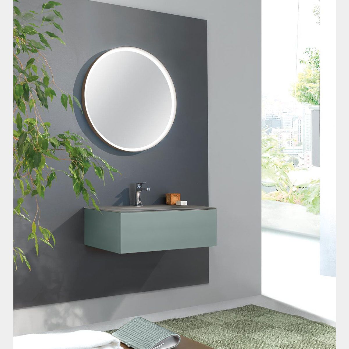 Mobili Bagno con Lavabo Integrato