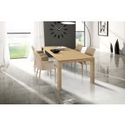 Tavolo allungabile in legno 160x90