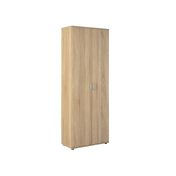 Armadio due ante + ripiani  legno finitura laminato rovere