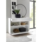 Madia per cucina moderna bianco lucida, madia arredamento moderno