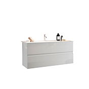 Mobile bagno sospeso, 2 cassetti, L.82 cm