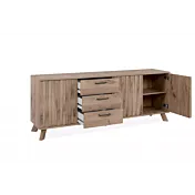 Credenza con 3 ante e 3 cassetti