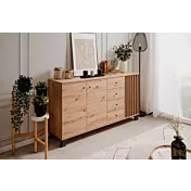 Credenza Oak e Antracite 