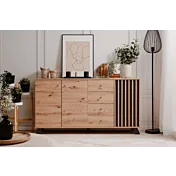 Credenza 3 ante e 4 cassetti