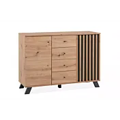 Credenza Rovere Oak e Antracite 