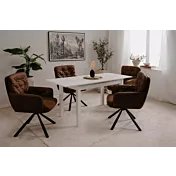 Sala moderna Conveniente Sedia di design, colore Marrone