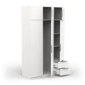promozione armadio 6 ante bianco