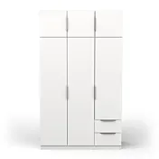 armadio 6 ante bianco promozione
