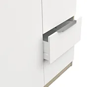 armadio promozione quercia e bianco