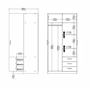 armadio in sconto 
