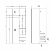 armadio in sconto 
