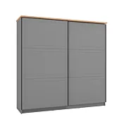 armadio con top rovere