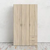 armadio colore rovere unico 
