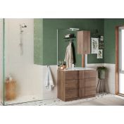 bagno 3 cassetti in legno