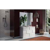 bagno bianco con inserti