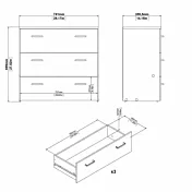 cassettiera capiente e utile
