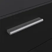 Cassettiera con 8 cassetti colore Nero opaco 