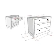 dimensioni cassettiera 