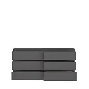 cassettiera grigia scontata
