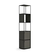 Libreria moderna colore Grigio 