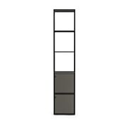 Libreria moderna colore Grigio colore in offerta