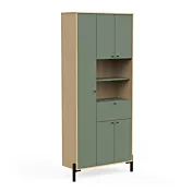 colonna bagno verde