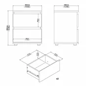comodino in promozione 