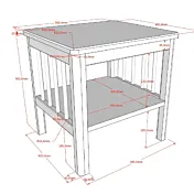 dimensioni comodino 